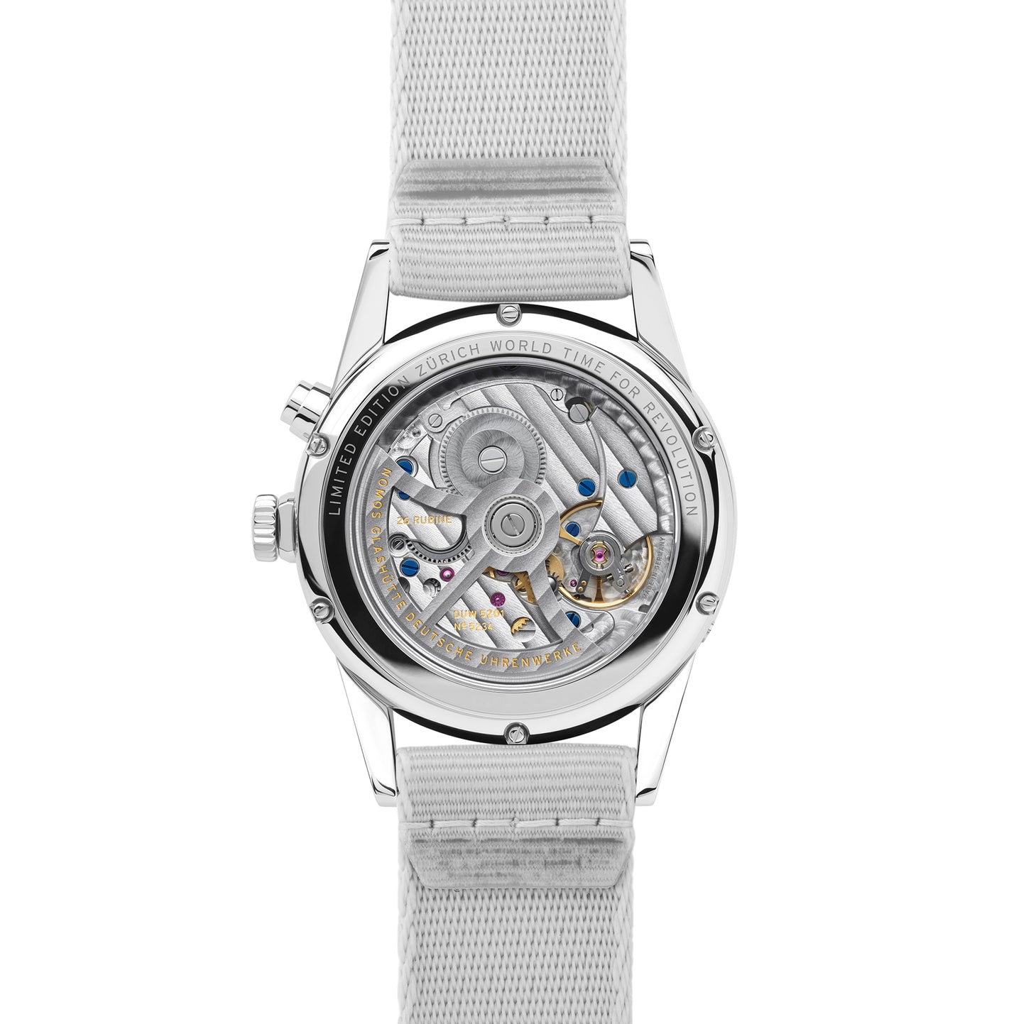 NOMOS Glashütte Zürich World Time Sambal for Revolution