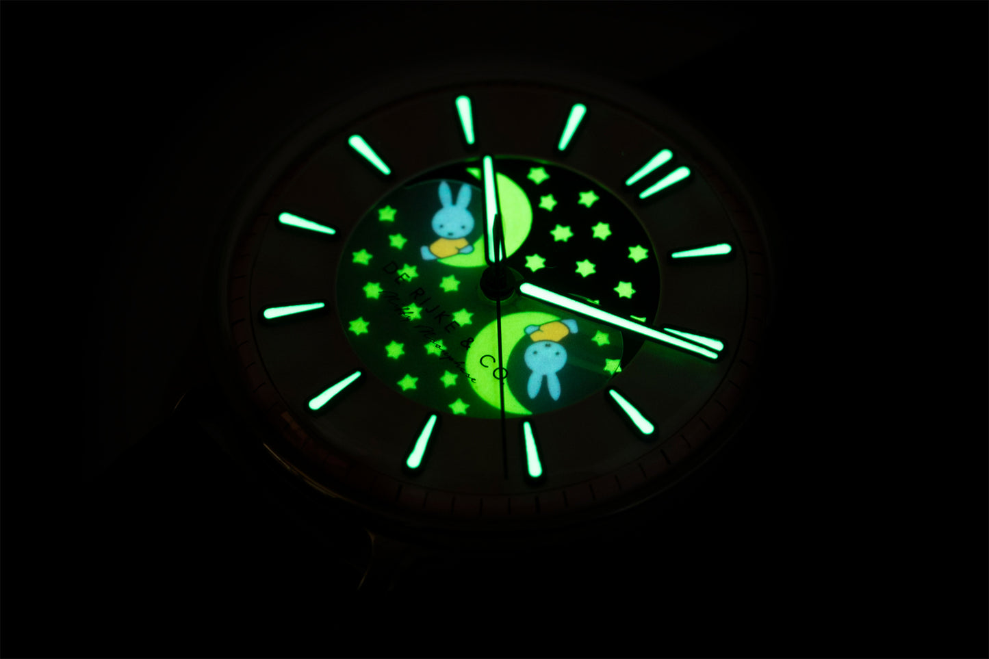 REVOLUTION x De Rijke & Co. Miffy Double Moonphase “Black & Pink”