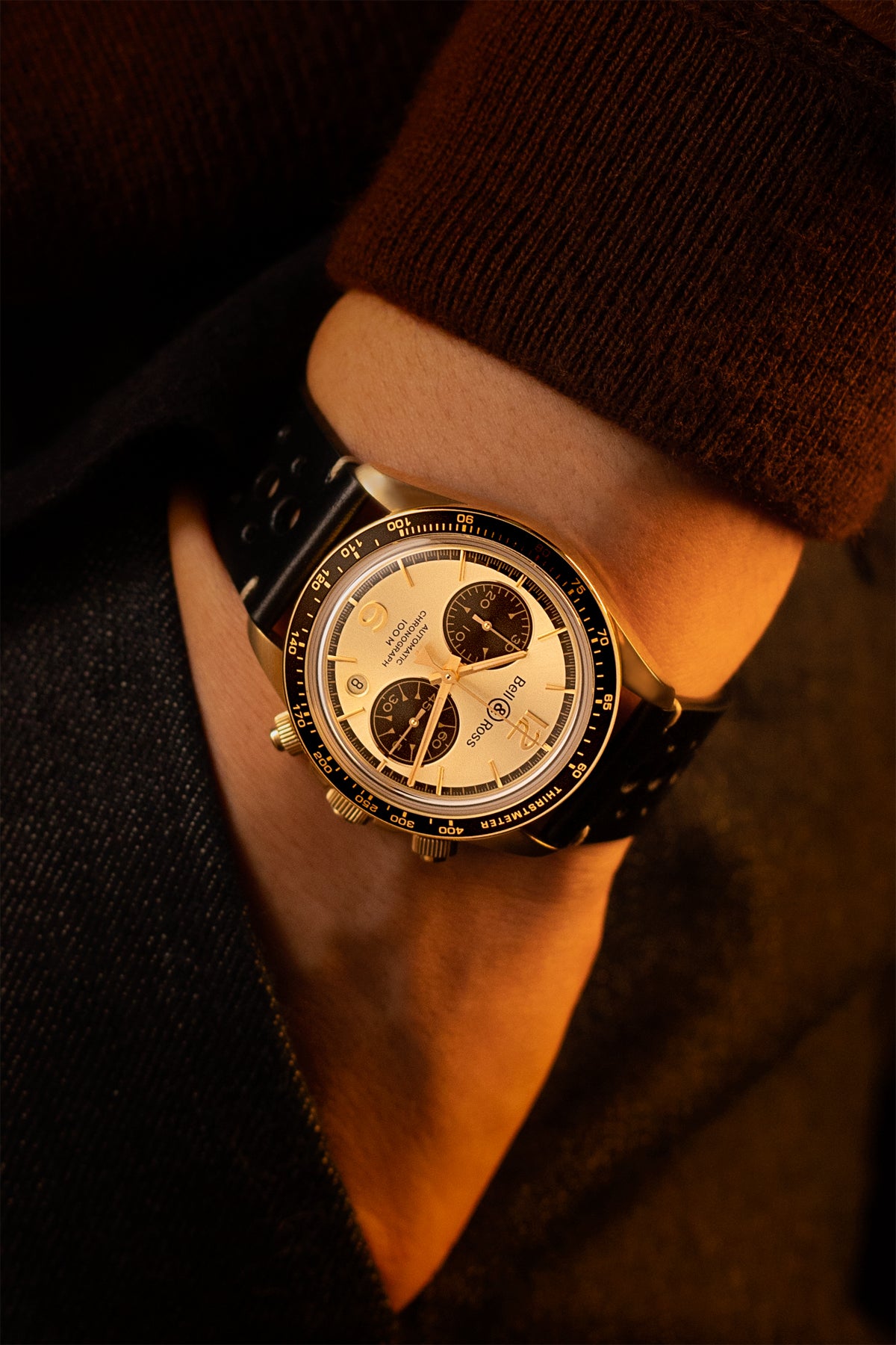 Bell & Ross x Alessandro Palazzi x Revolution & The Rake Bellytanker Chronograph "Vesper"