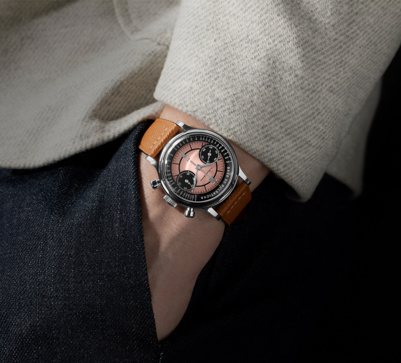 Furlan Marri x Auro x Revo - Flyback Chronographs 3188-A ‘Salmon Flyback'