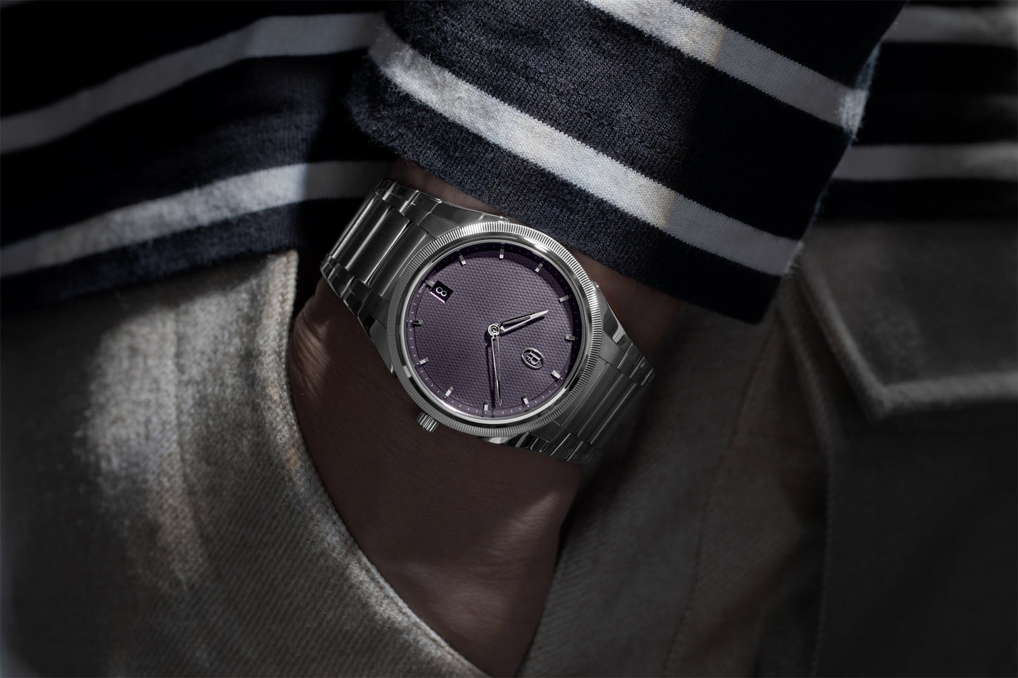 Parmigiani Fleurier Tonda PF Micro-Rotor "Purple Reign" x Revolution