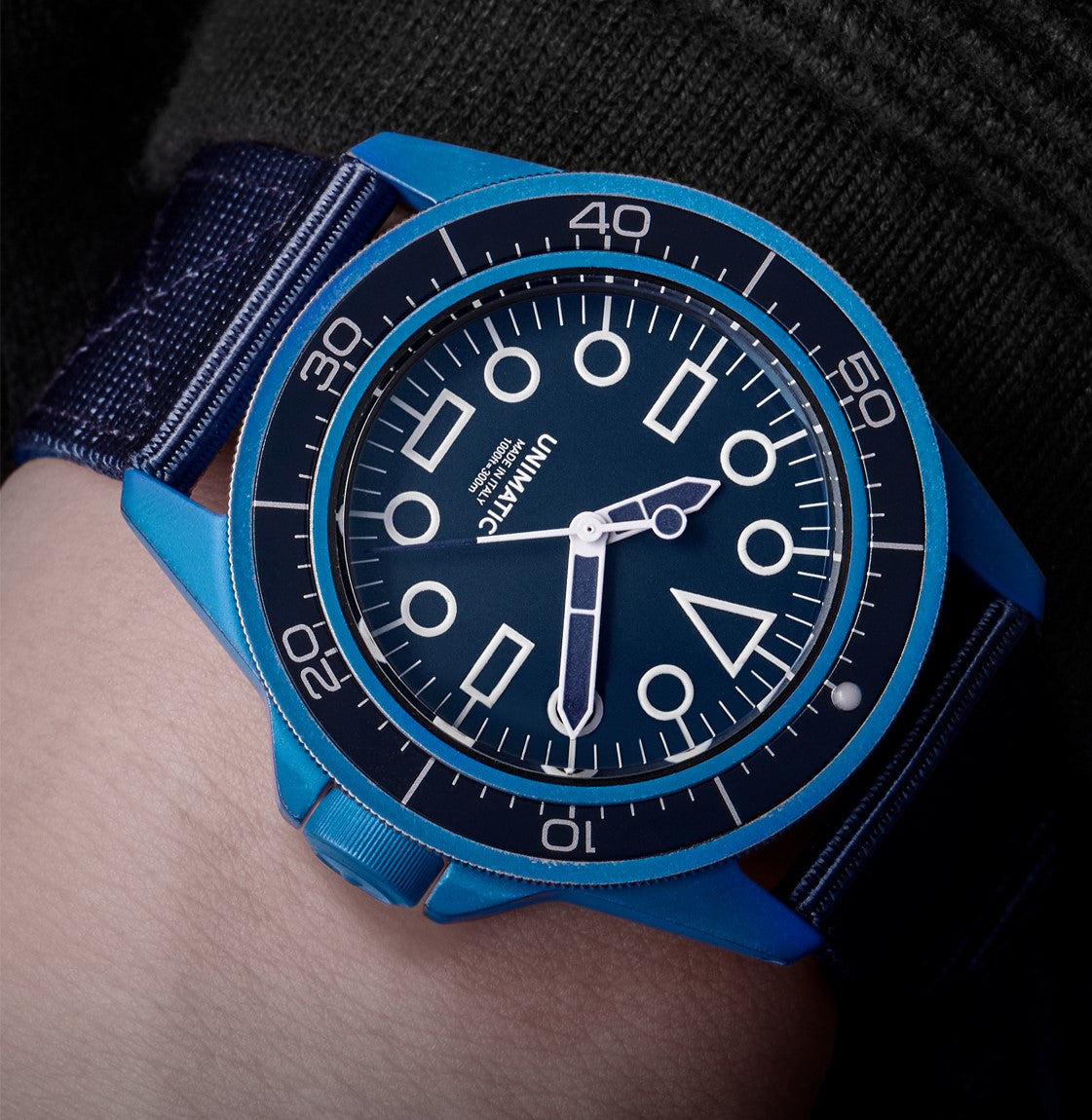 Unimatic x Revolution U1 Milsub "Blue"