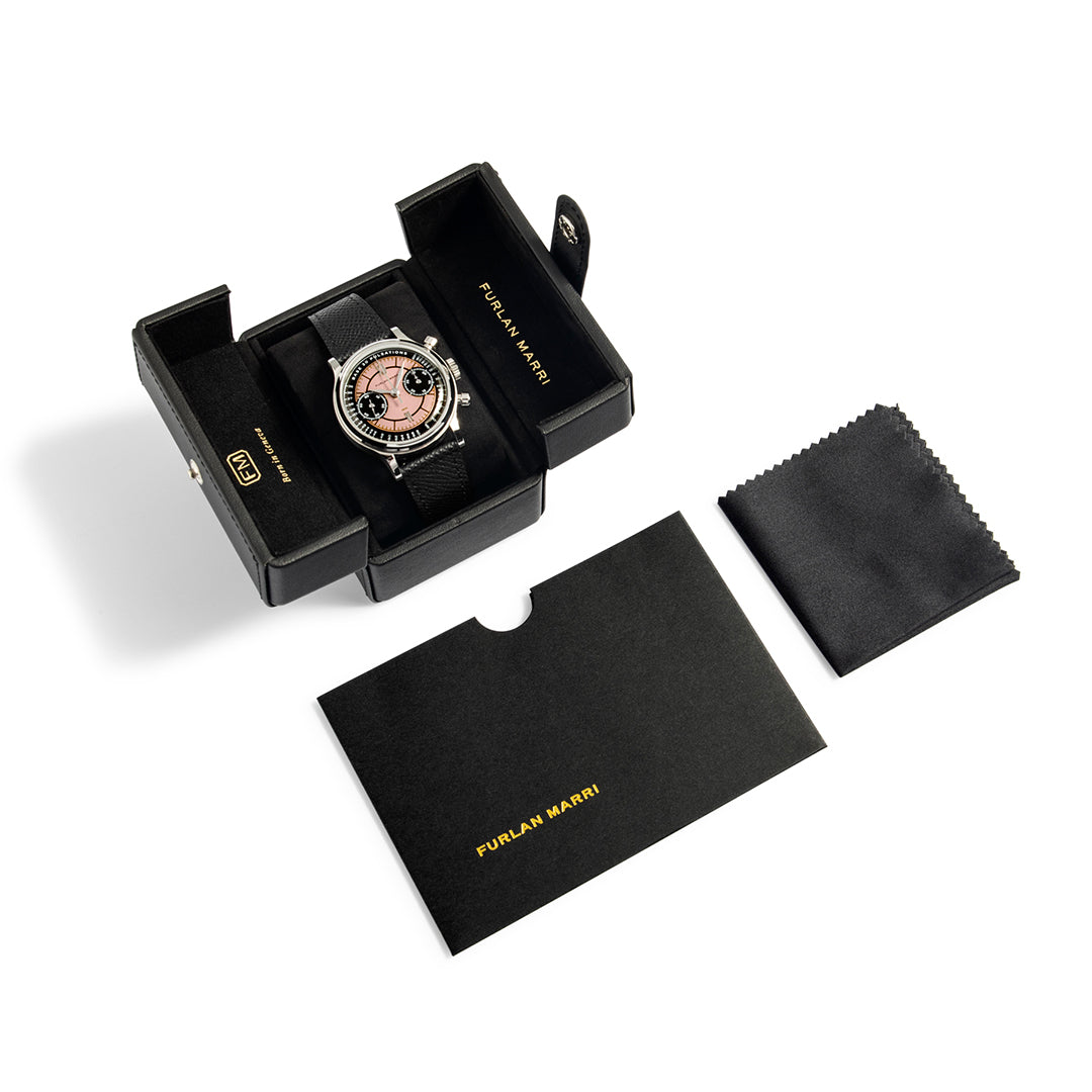 Furlan Marri x Auro x Revo - Flyback Chronographs 3188-A ‘Salmon Flyback'