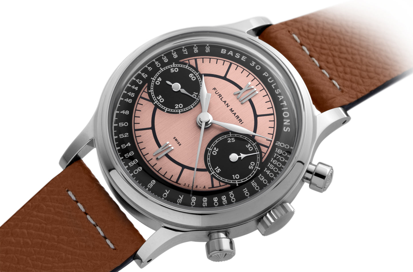Furlan Marri x Auro x Revo - Flyback Chronographs 3188-A ‘Salmon Flyback'