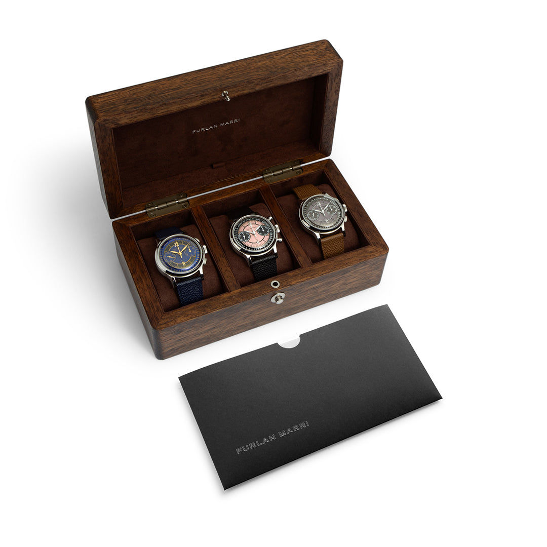 Furlan Marri x Auro x Revo - Flyback Chronographs Box Set