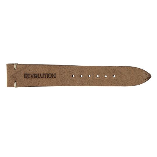 Leather watch strap, rustic ranch