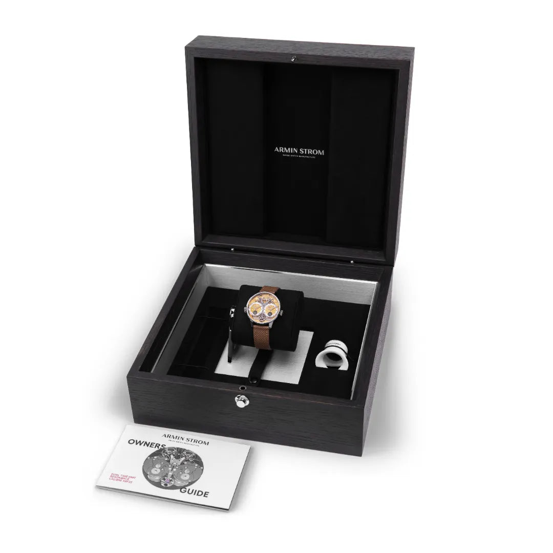 Armin Strom × Revolution Dual Time GMT Resonance “Tremblage”