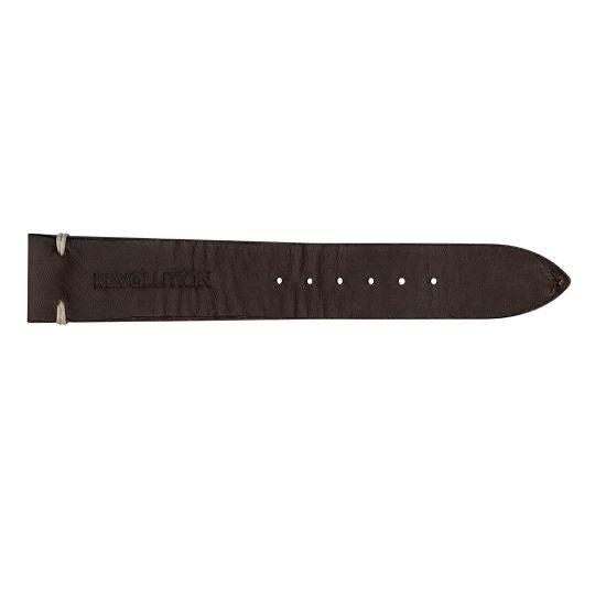 Leather watch strap, avirex