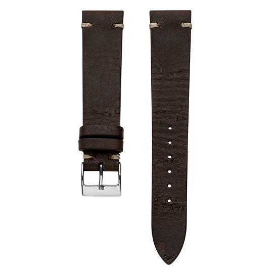 Leather watch strap, avirex