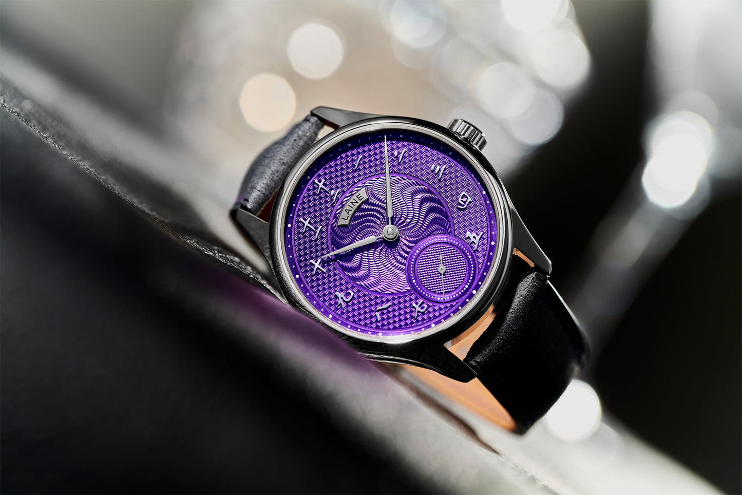 Laine x Revolution Purple Dial Triple Guilloché "One Love" (Chinese)