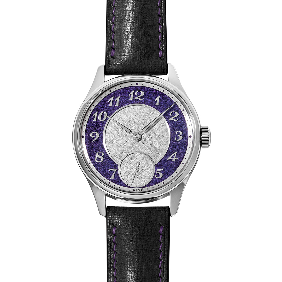 Laine x Revolution Purple Dial Frosted with Meteorite Center "One Love" (Breguet)
