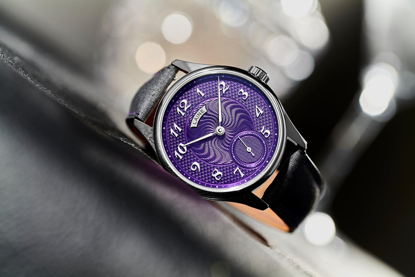 Laine x Revolution Purple Dial Triple Guilloché "One Love" (Breguet)