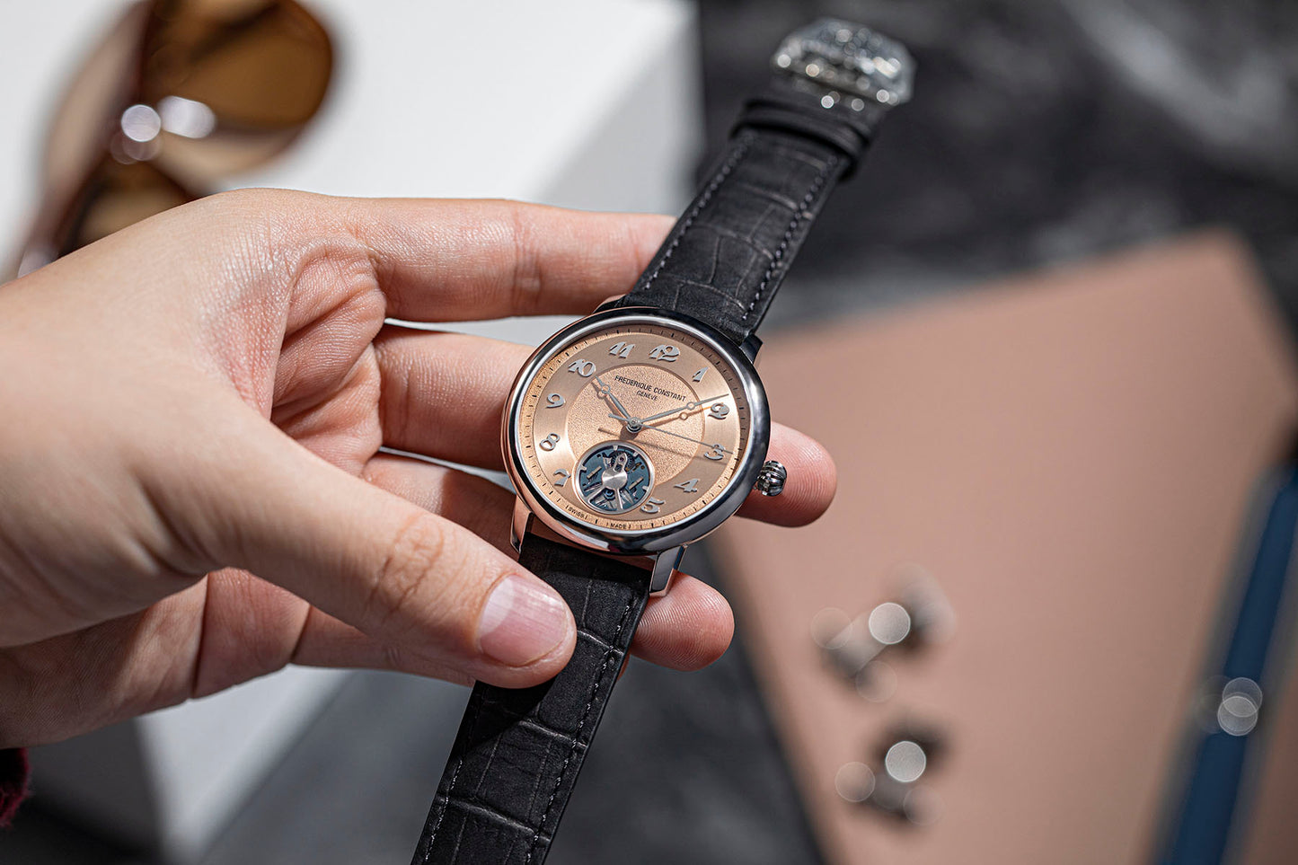 Frederique Constant x Revolution Slimline Monolithic FP(s)
