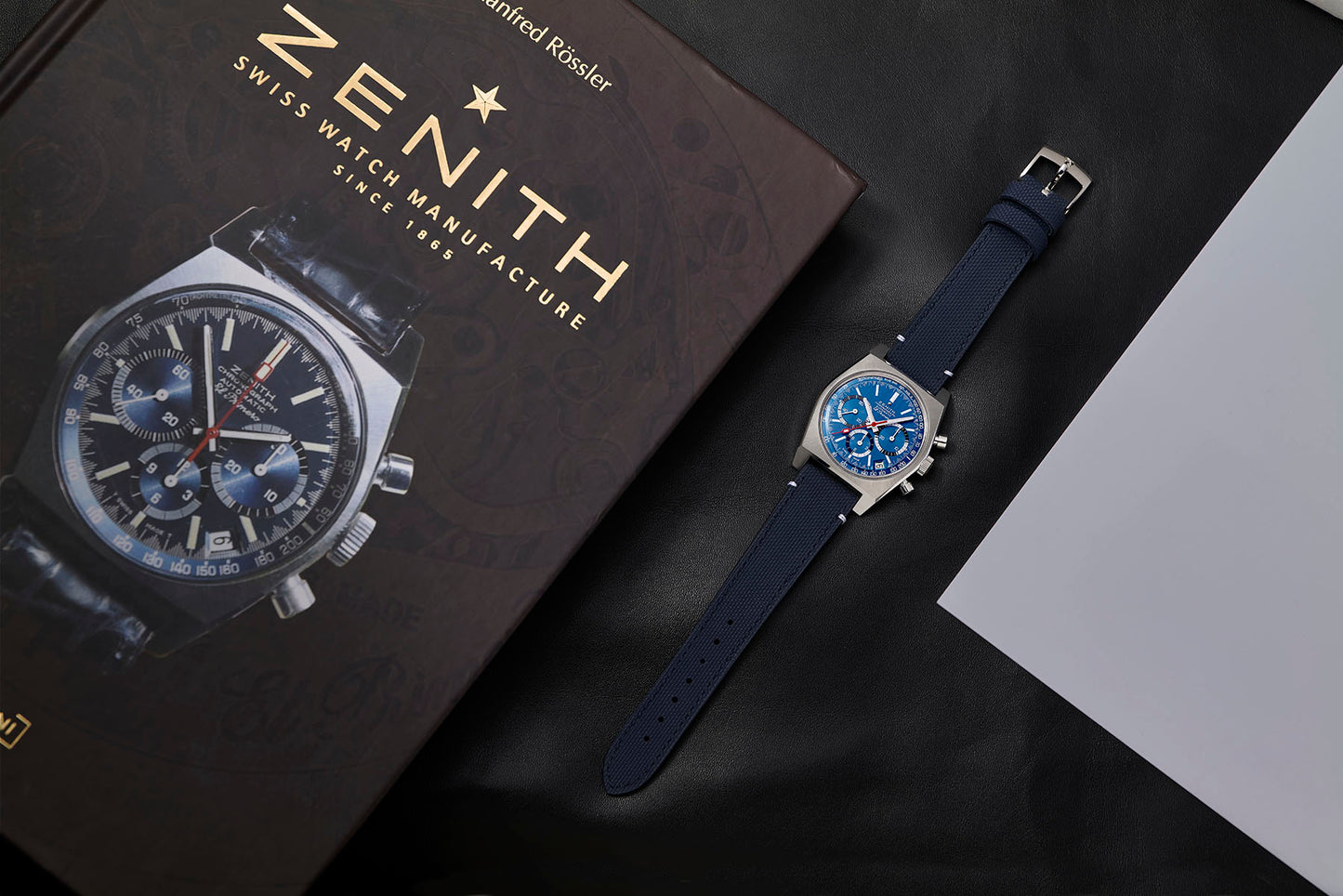 Zenith Chronomaster Revival A3818 "The Airweight Cover Girl" x Revolution & The Rake