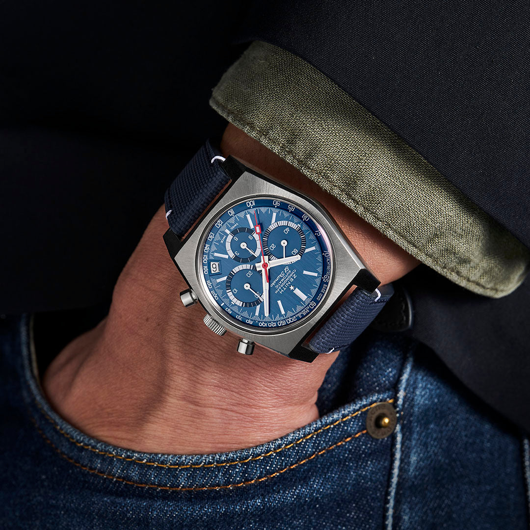 Zenith Chronomaster Revival A3818 "The Airweight Cover Girl" x Revolution & The Rake