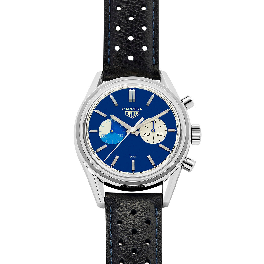 Carrera Chronograph “Blue Dreamer”, TAG Heuer x The Rake & Revolution