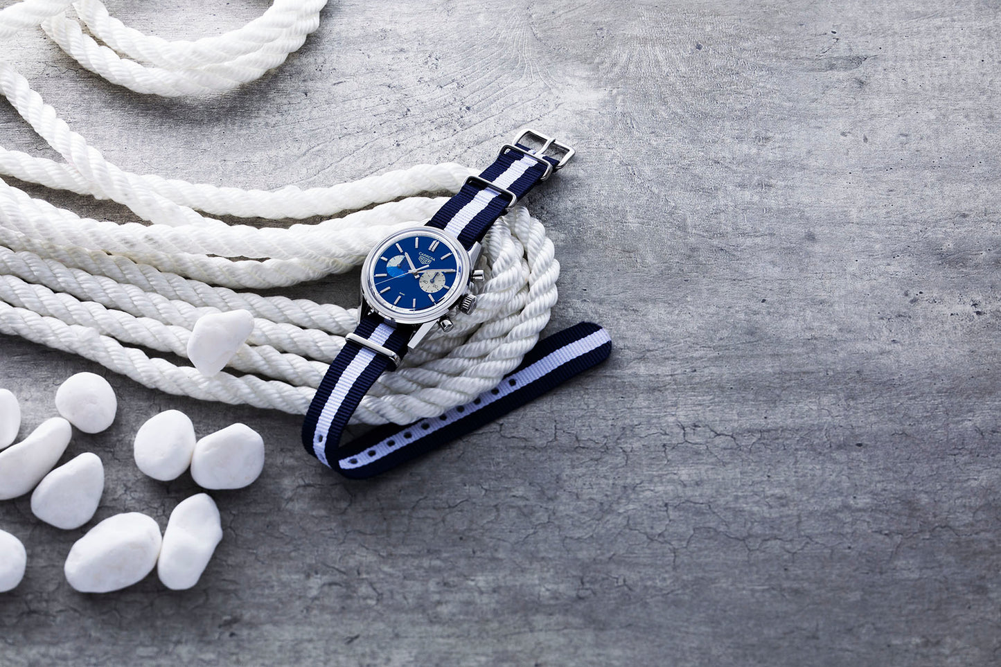 Carrera Chronograph “Blue Dreamer”, TAG Heuer x The Rake & Revolution