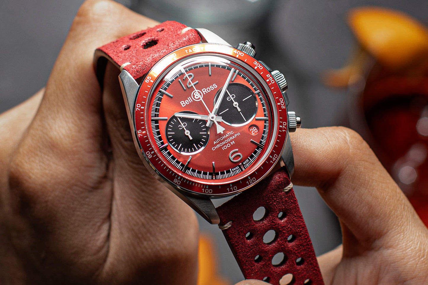 Bell & Ross Bellytanker Chronograph #NEGRONITIME for The Rake