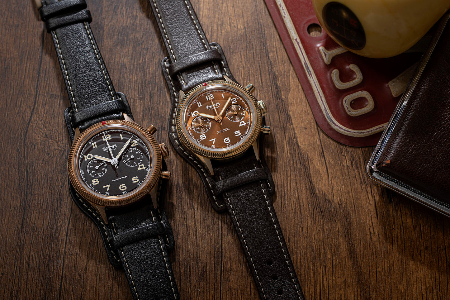 Hanhart 417 Chronograph Edition No. 2 "Copperhead" x Revolution & The Rake