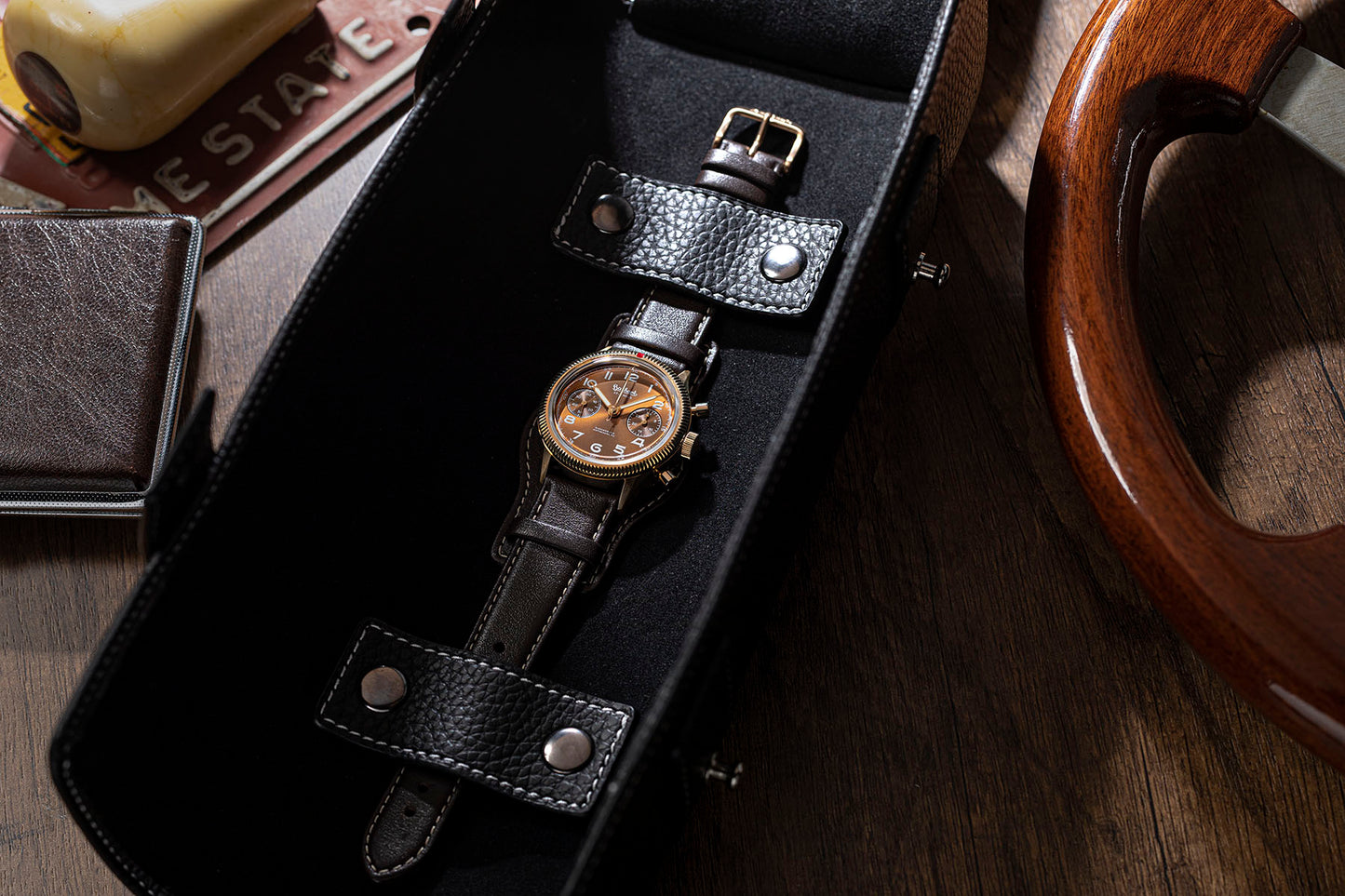 Hanhart 417 Chronograph Edition No. 2 "Copperhead" x Revolution & The Rake