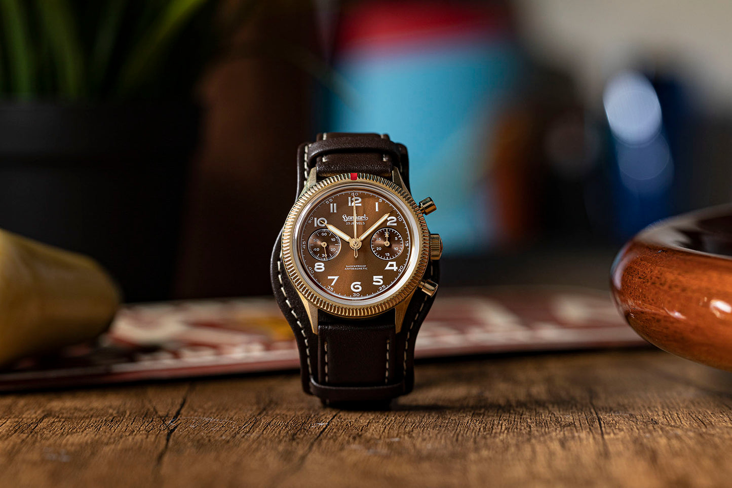 Hanhart 417 Chronograph Edition No. 2 "Copperhead" x Revolution & The Rake