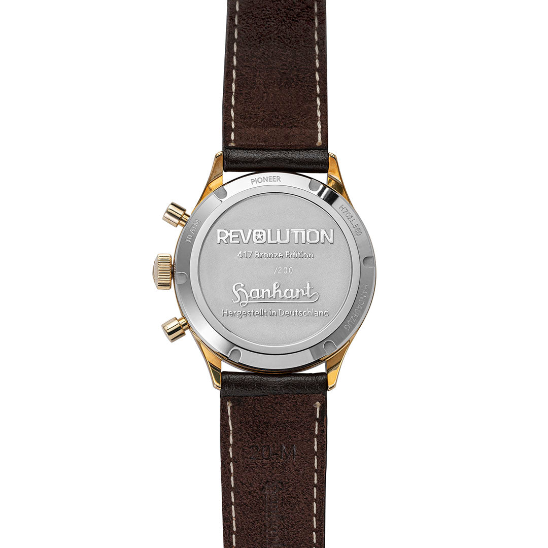 Hanhart 417 Chronograph Edition No. 2 "Copperhead" x Revolution & The Rake