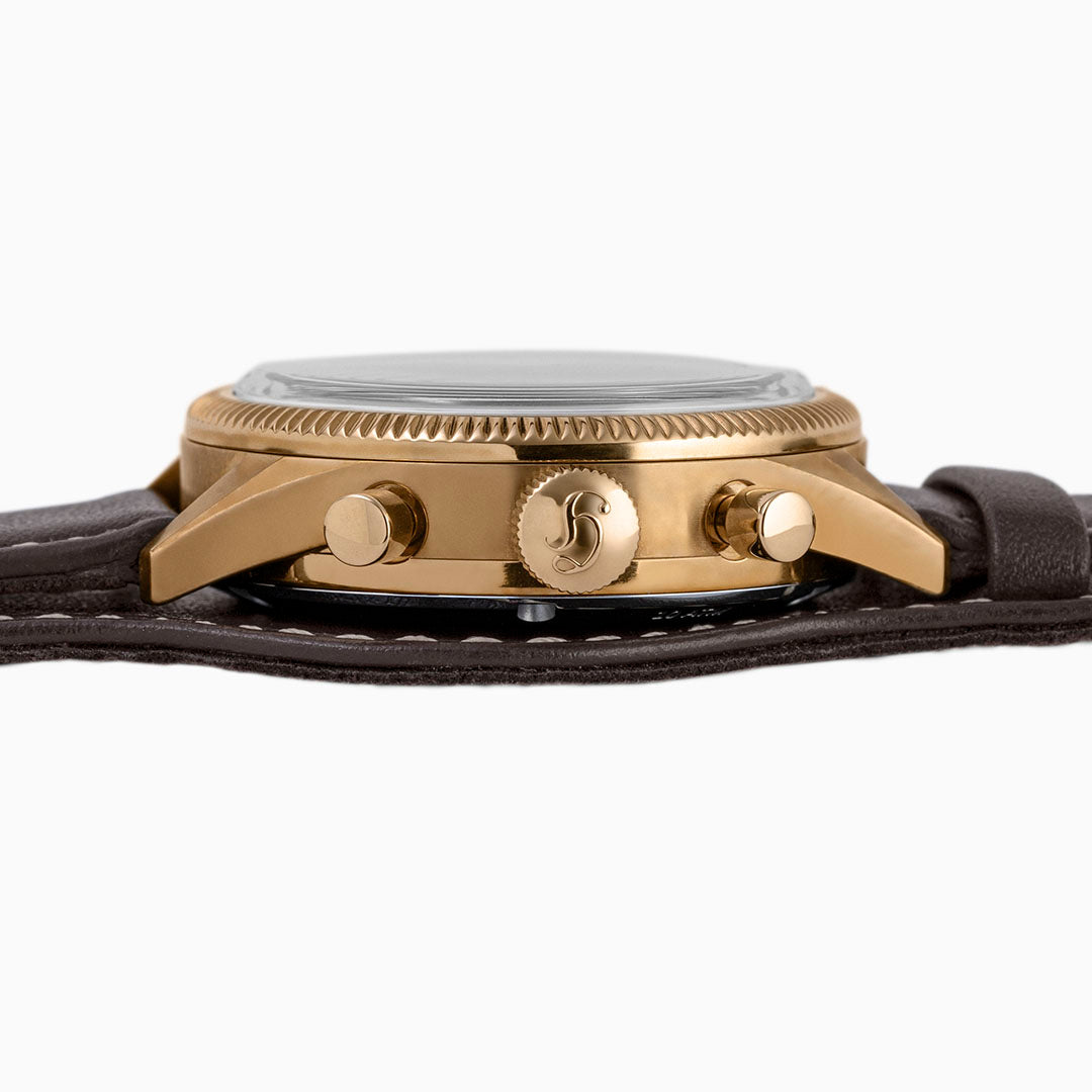 Hanhart 417 Chronograph Edition No. 2 "Copperhead" x Revolution & The Rake