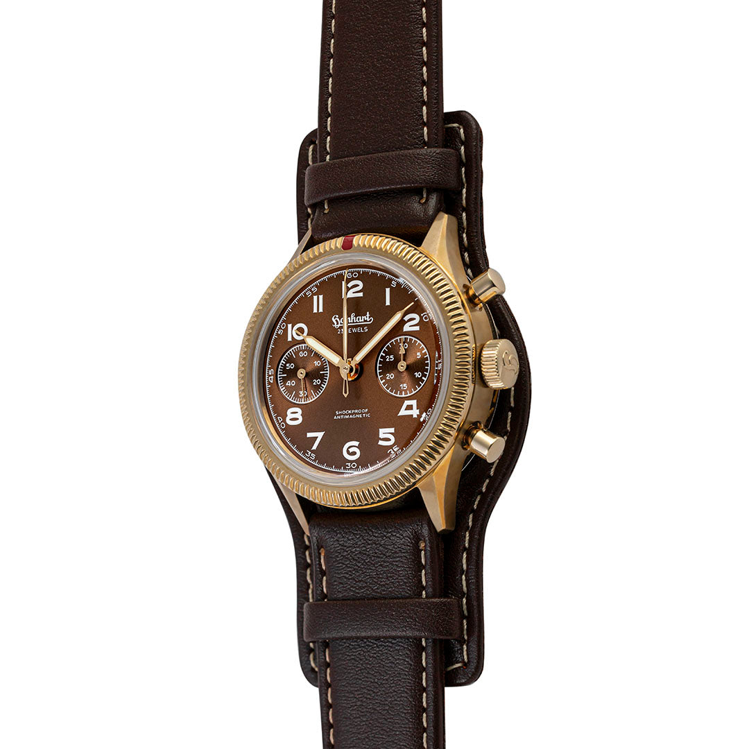Hanhart 417 Chronograph Edition No. 2 "Copperhead" x Revolution & The Rake