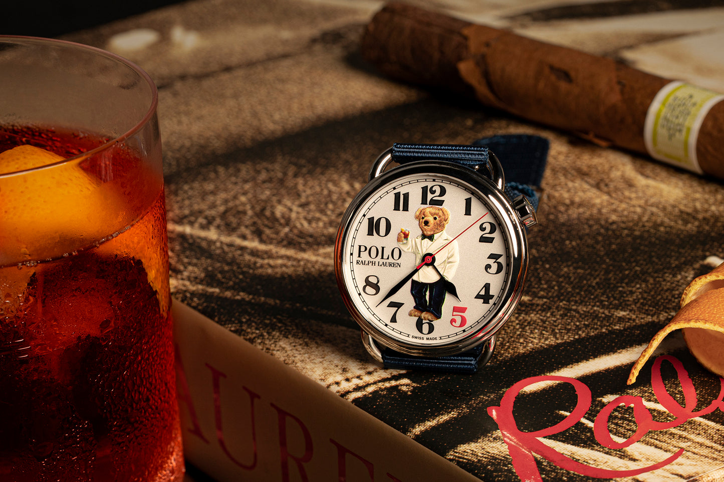 Ralph Lauren for The Rake “Bearfoot Negroni Bear”
