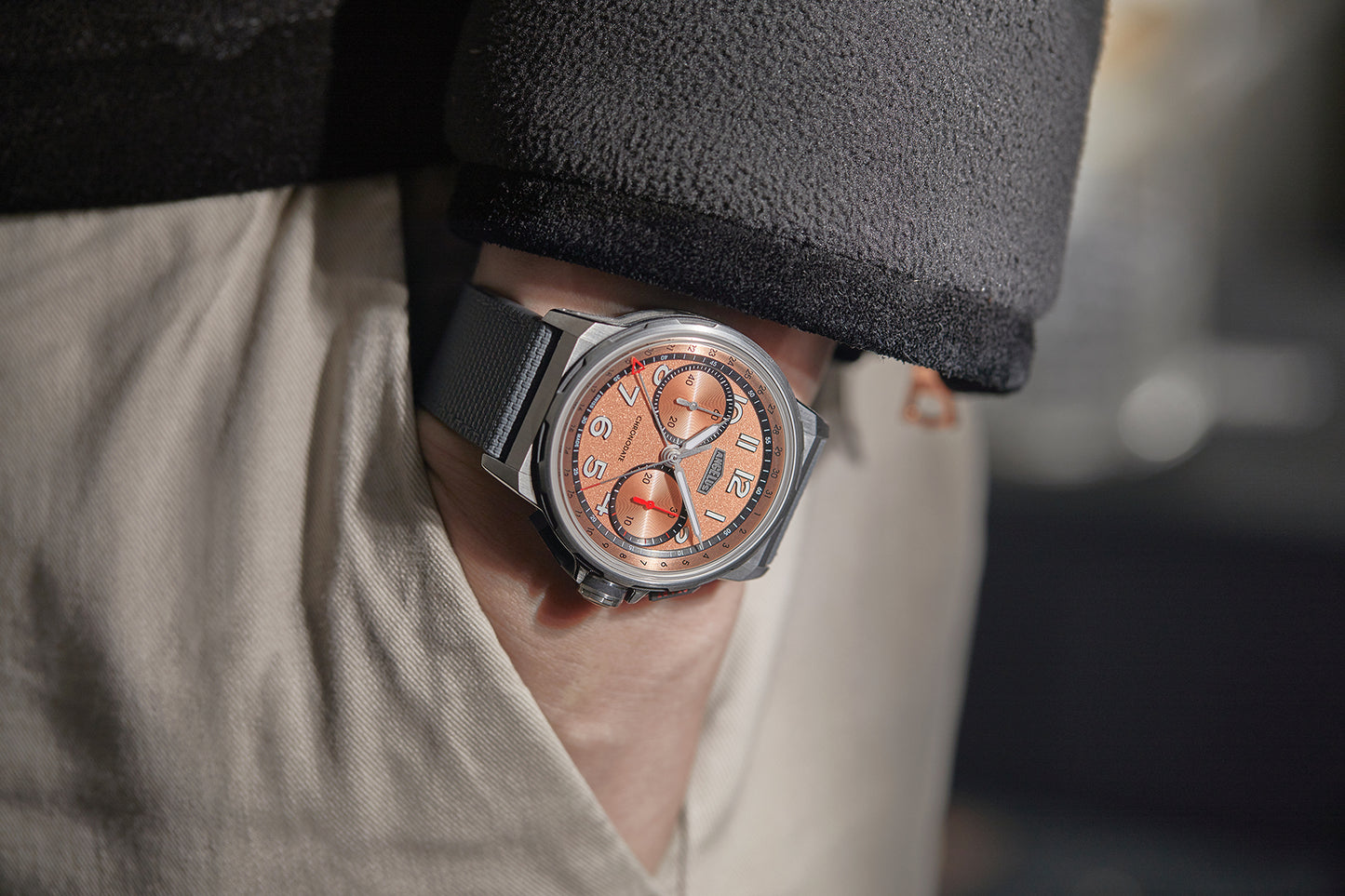 ANGELUS x REVOLUTION CHRONODATE "ANGELS' SHARE"