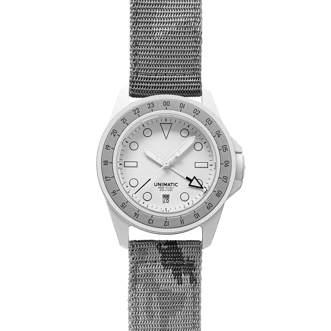Unimatic x Revolution & The Rake U1 GMT "Arctic Fox"
