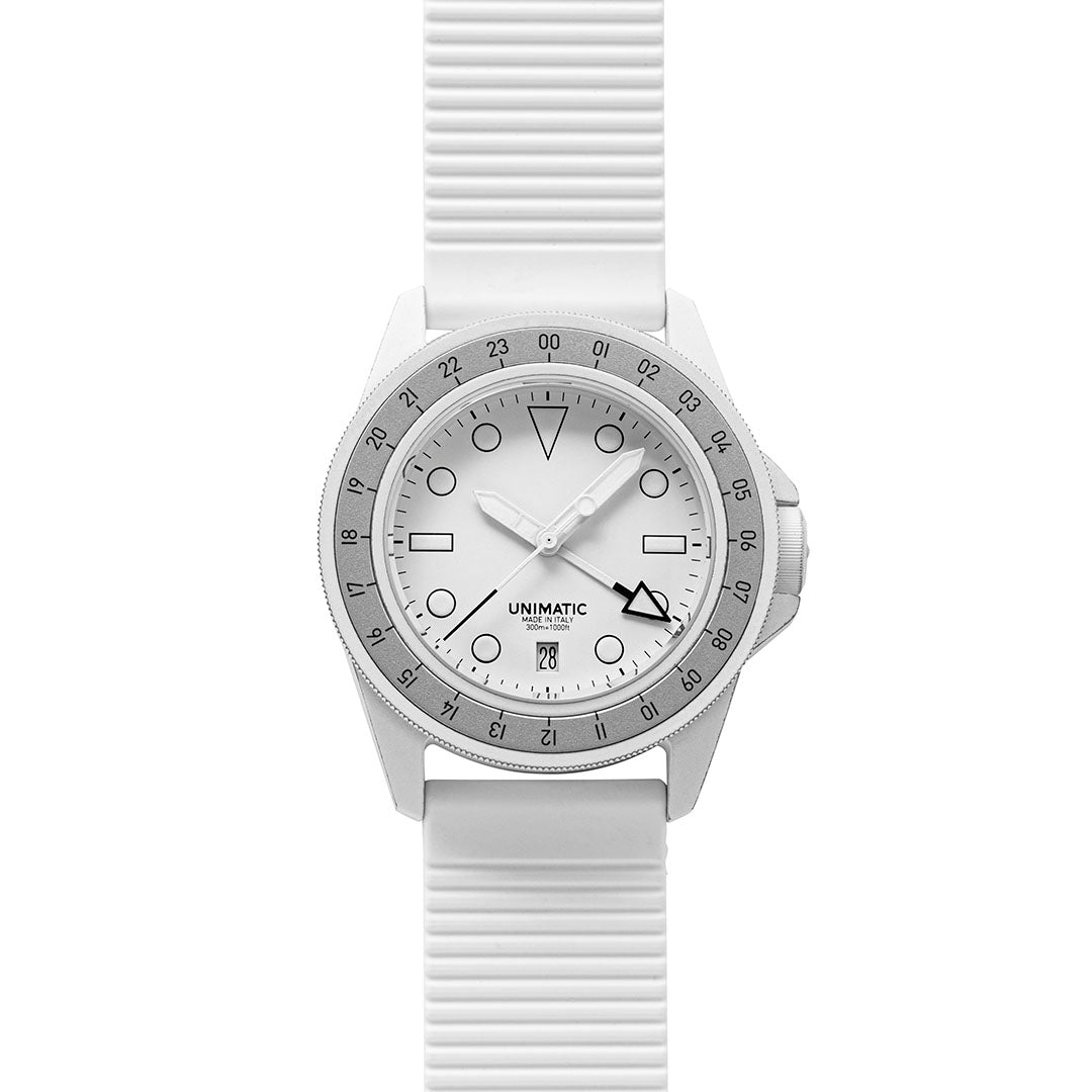 Unimatic x Revolution & The Rake U1 GMT "Arctic Fox"