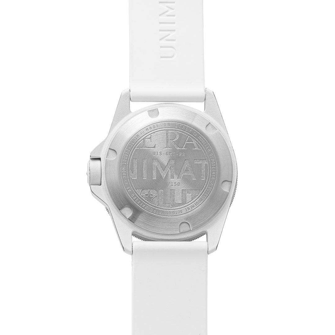 Unimatic x Revolution & The Rake U1 GMT "Arctic Fox"