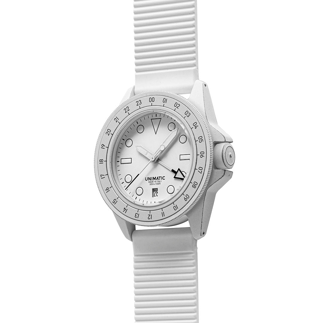 Unimatic x Revolution & The Rake U1 GMT "Arctic Fox"