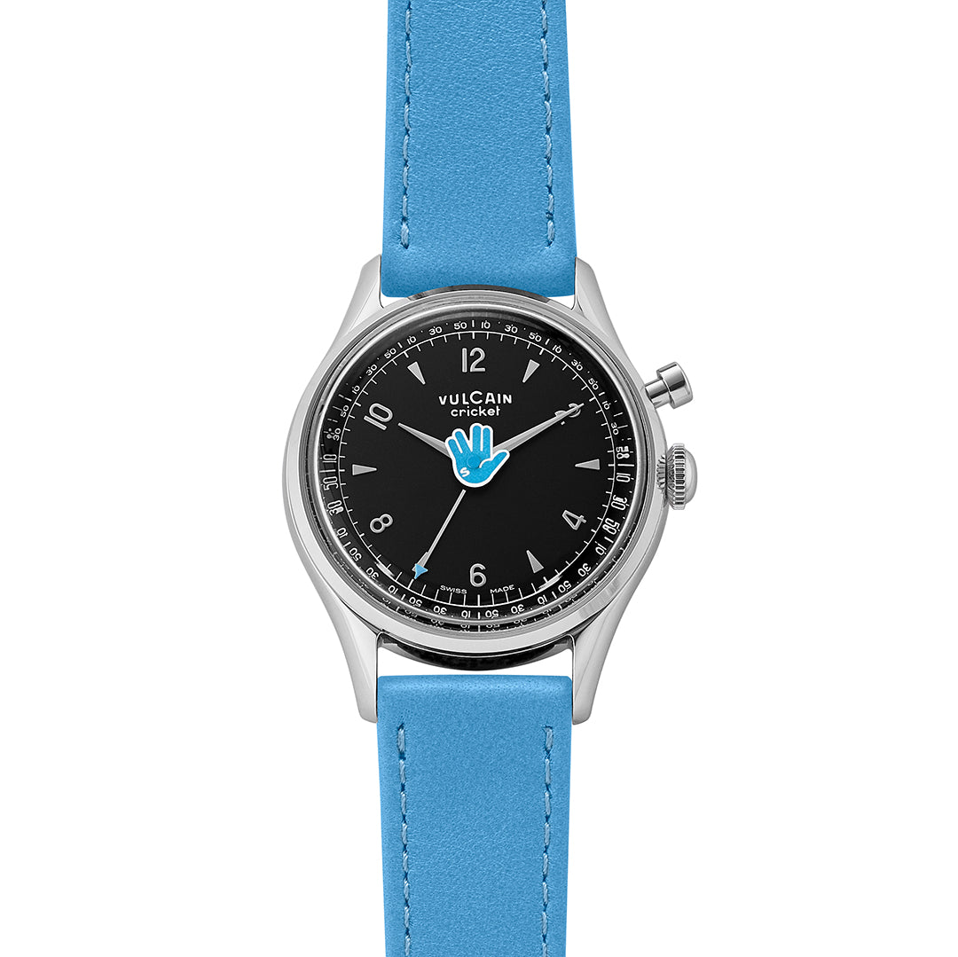 Vulcain × Seconde/Seconde/ × Revolution Cricket Tradition “Vulcain Salute” 39mm Blue