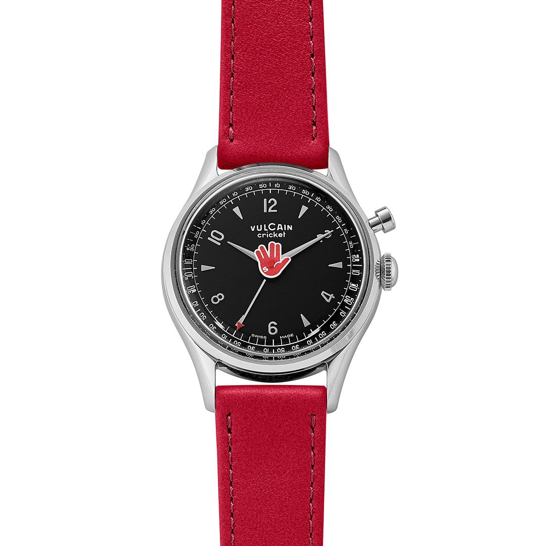 Vulcain × Seconde/Seconde/ × Revolution Cricket Tradition “Vulcain Salute” 39mm Red