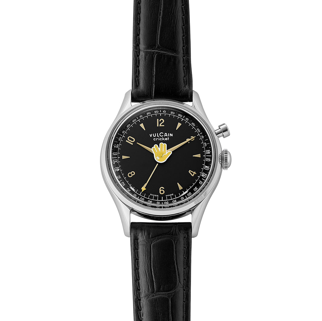 Vulcain × Seconde/Seconde/ × Revolution Cricket Tradition “Vulcain Salute” 36mm Yellow