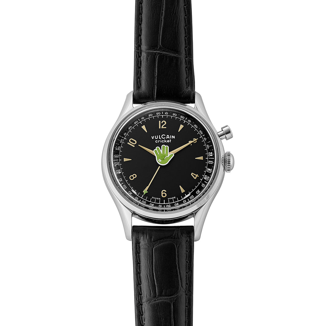 Vulcain × Seconde/Seconde/ × Revolution Cricket Tradition “Vulcain Salute” 36mm Green