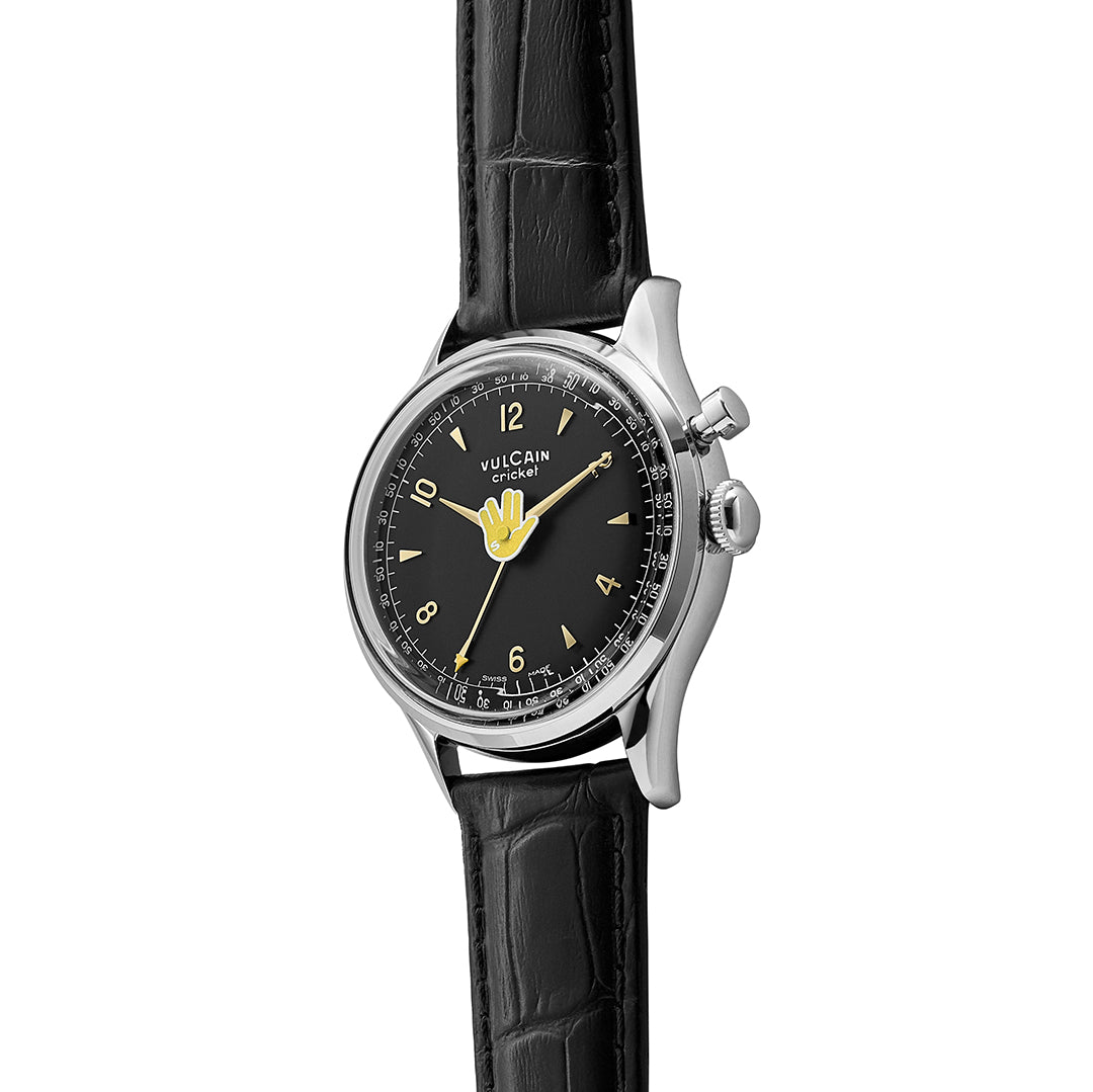 Vulcain × Seconde/Seconde/ × Revolution Cricket Tradition “Vulcain Salute” 36mm Yellow