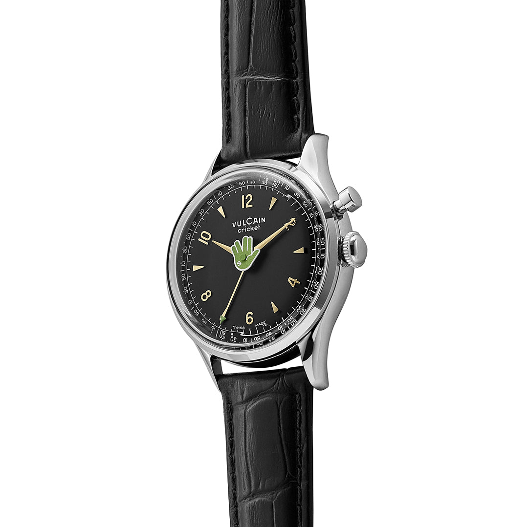 Vulcain × Seconde/Seconde/ × Revolution Cricket Tradition “Vulcain Salute” 36mm Green