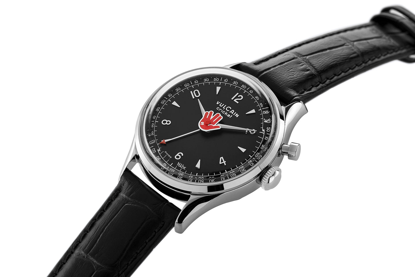 Vulcain × Seconde/Seconde/ × Revolution Cricket Tradition “Vulcain Salute” 39mm Red