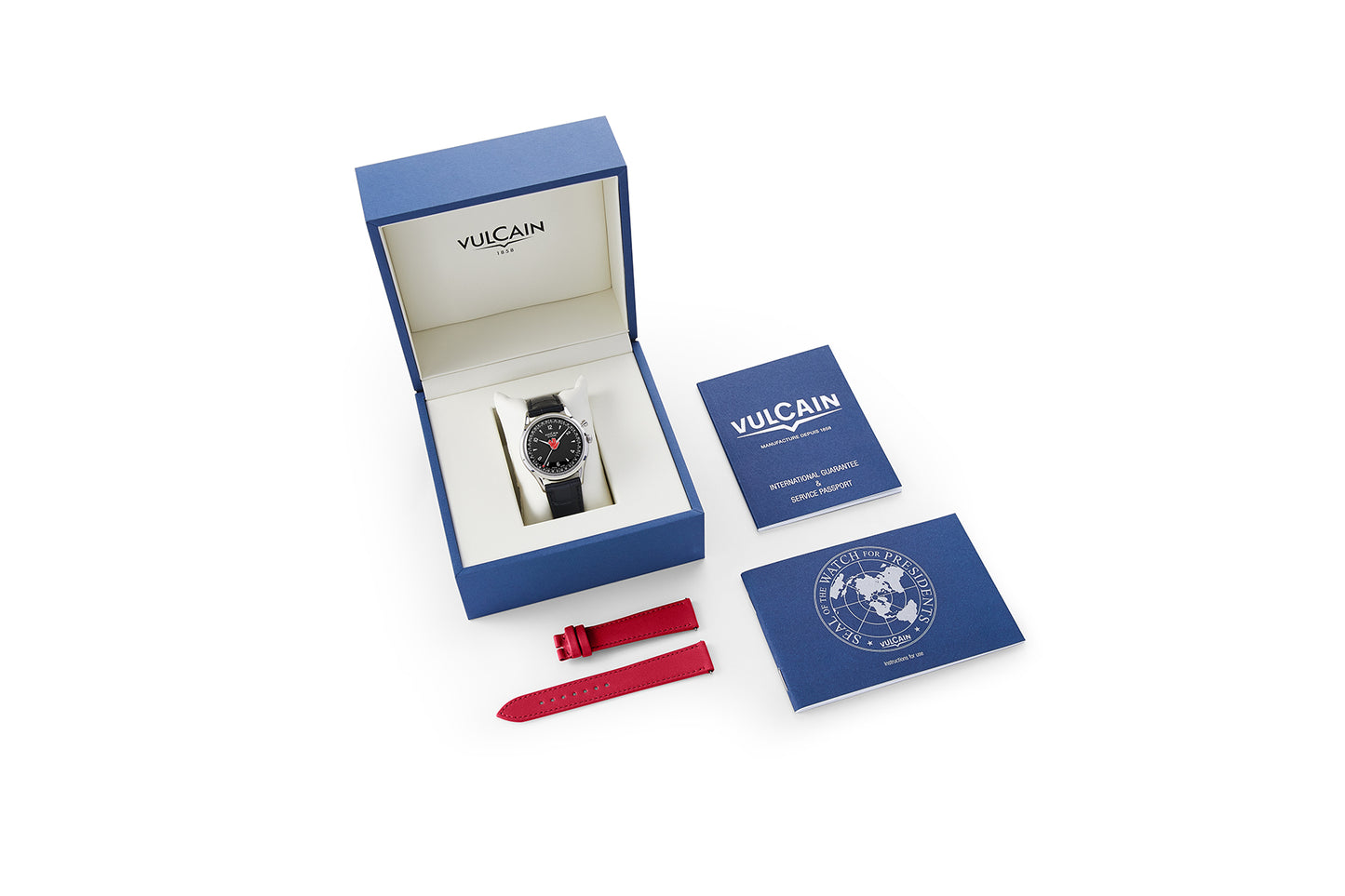 Vulcain × Seconde/Seconde/ × Revolution Cricket Tradition “Vulcain Salute” 39mm Red