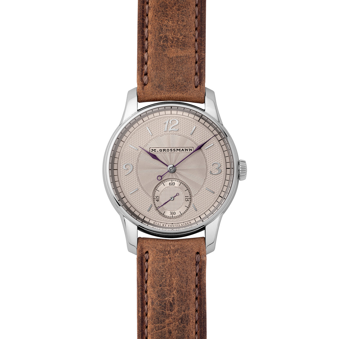 Grail Watch 9.1: Moritz Grossmann × Kari Voutilainen Benu 37 Stainless Steel ‘German Silver’ (Private Link)
