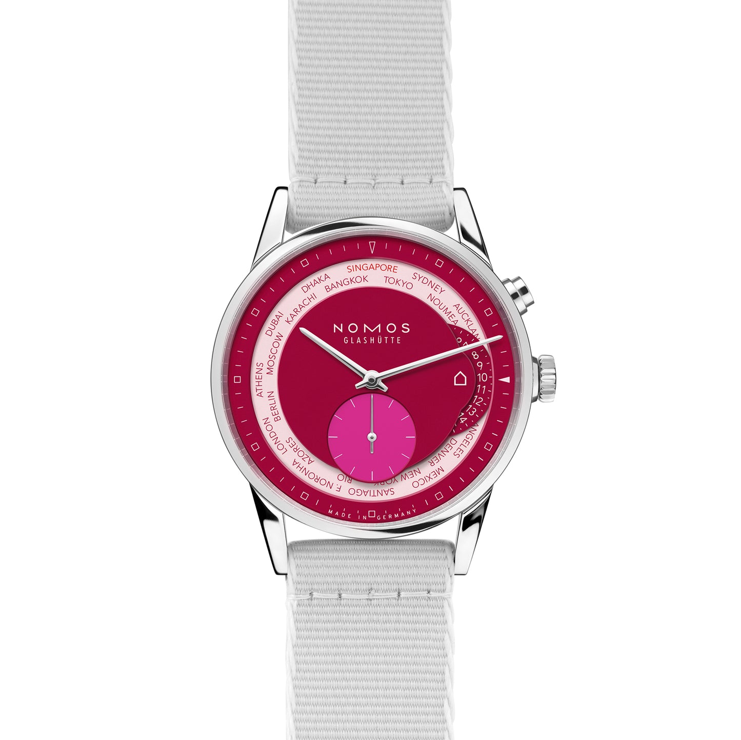 NOMOS Glashütte Zürich World Time Sambal for Revolution