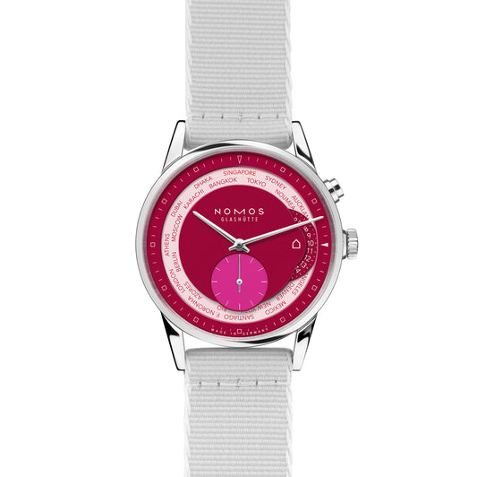 NOMOS Glashütte Zürich World Time Sambal for Revolution