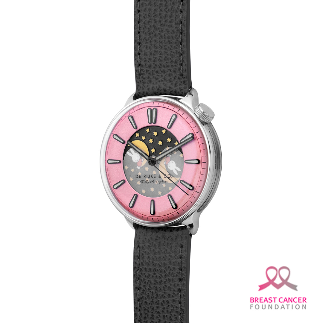 REVOLUTION x De Rijke & Co. Miffy Double Moonphase “Black & Pink”