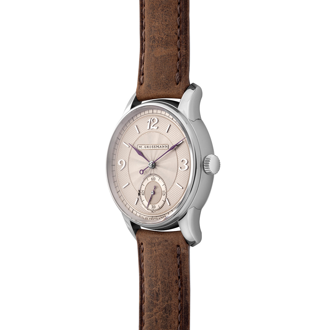 Grail Watch 9.1: Moritz Grossmann × Kari Voutilainen Benu 37 Stainless Steel ‘German Silver’ (Private Link)