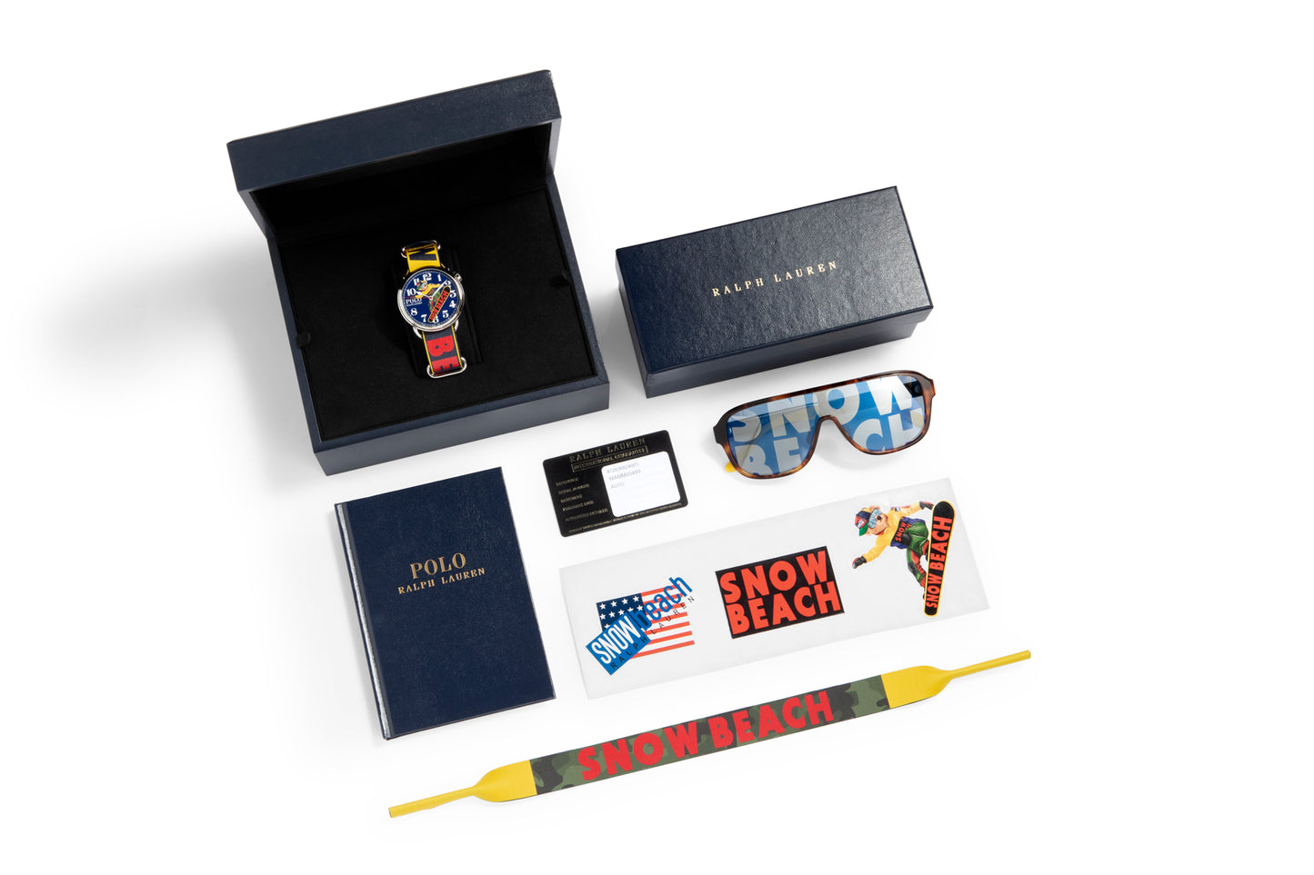 Ralph Lauren x Revolution x The Rake Snow Beach Bear Watch