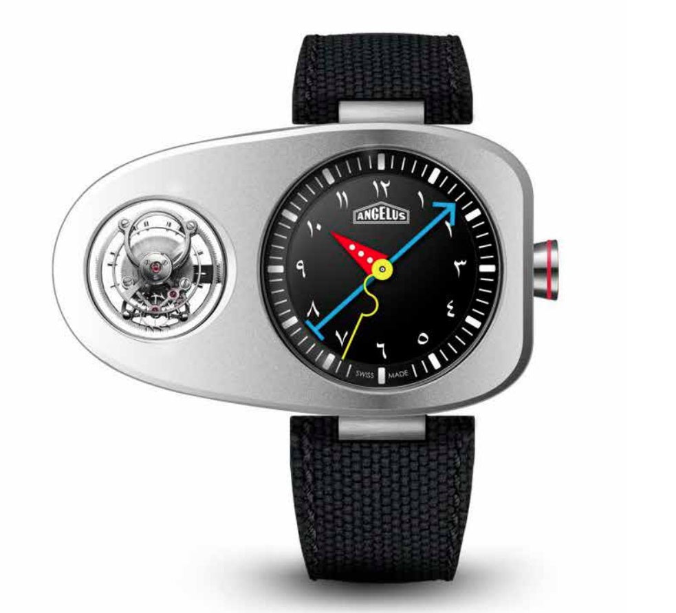 Grail Watch 7: Angelus × Alain Silberstein U11 Streamline Tourbillon In Titanium (Hindu Arabic)