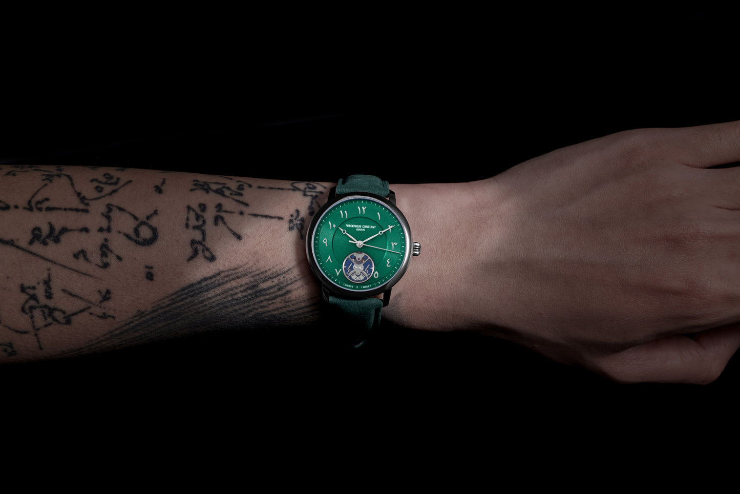 Frederique Constant × Revolution Slimline Monolithic Manufacture FP(G) 'The Last Airbender'